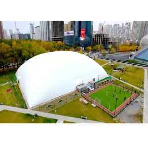 Large Inflatable Windproof Handball Air Domes Air Supported Buildings Inflatable Soccer Air Dome for Tennis Court Football Field