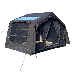 Large Outdoor Expandable Air Tent Inflatable Camping Tent Family Outdoor Inflatable Tent With Canopy