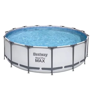 Large Outdoor Foldable Swimming Pool with Stand Support Frame Pool Inflatable Free for Children’s Yards