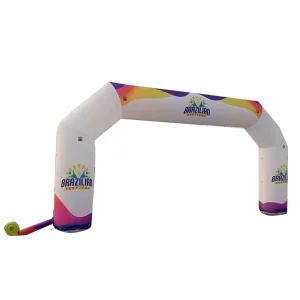 Arche publicitaire gonflable décorative pour événements, ligne de départ et d'arrivée pour équipements de loisirs