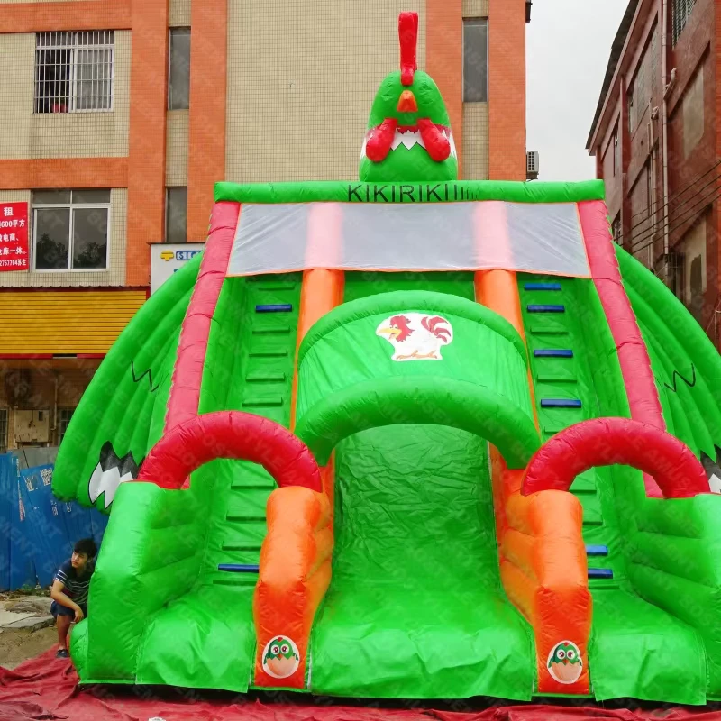 Large PVC Inflatable Dry Slide with Customizable Capacity for Kids for Indoor Outdoor Use