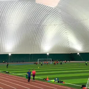 Large PVC/PVDF Inflatable Sports Air Dome Tent Bubble Houses Four-season Double/Triple Layers >3000mm Waterproof