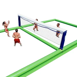 Large Pool Inflatable Volleyball Field Water Volleyball Court Tennis Court for Sport Games CE Certified Custom Color