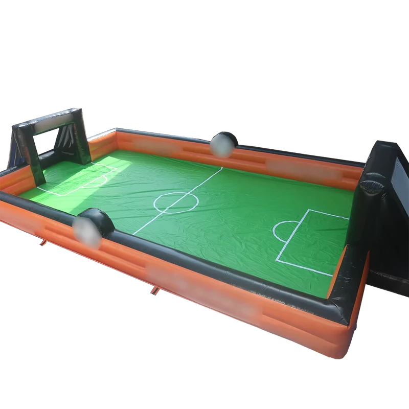 Terrain de soccer gonflable de grande taille, terrain de volley-ball aquatique gonflable, terrain de football gonflable pour jeux sportifs