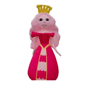 Large Size Inflatable Character Cute Giant Inflatable Princess Cartoon Girl