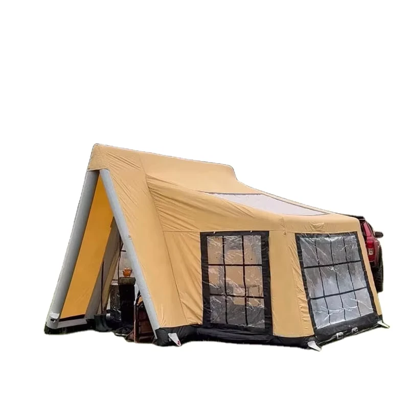 Tenda Camping Inflatable Luar Ruangan yang Kuat dan Tahan Angin, Bernapas, Hangat, Tahan Air