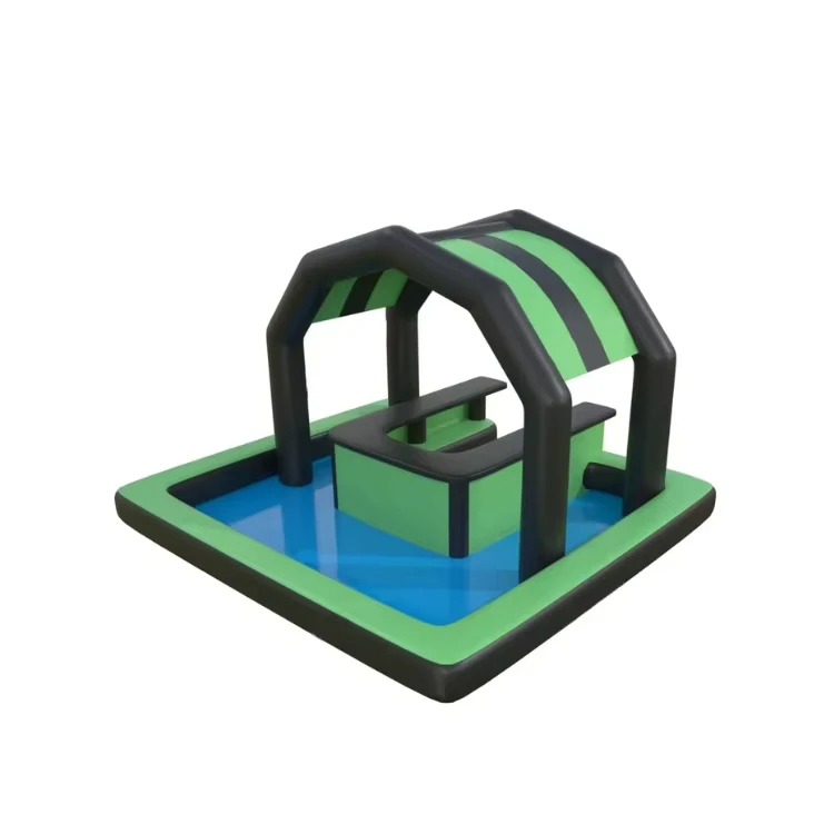 Large Superior Design Inflatable Bar Leisure Platform Party Bar New Design Water Swimming Pool Pub Bar