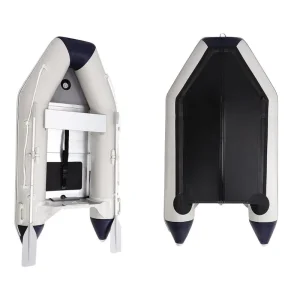 Latest Design Drop Stitch Inflatable Boat Certified 4-5 Person China Factory Inflatable Tender Dinghy Boat with Accessories
