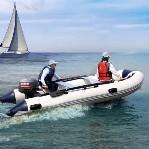 Latest Design Inflatable Boat With Motor Factory Inflatable Boat With Air Deck Floor Inflatable Boats With CE Certification