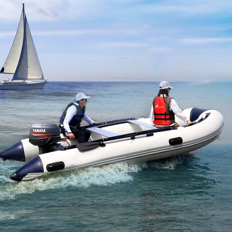 Desain Terbaru Perahu Tiup dengan Motor Perahu Tiup dengan Lantai Dek Udara Perahu Tiup dengan Sertifikasi CE