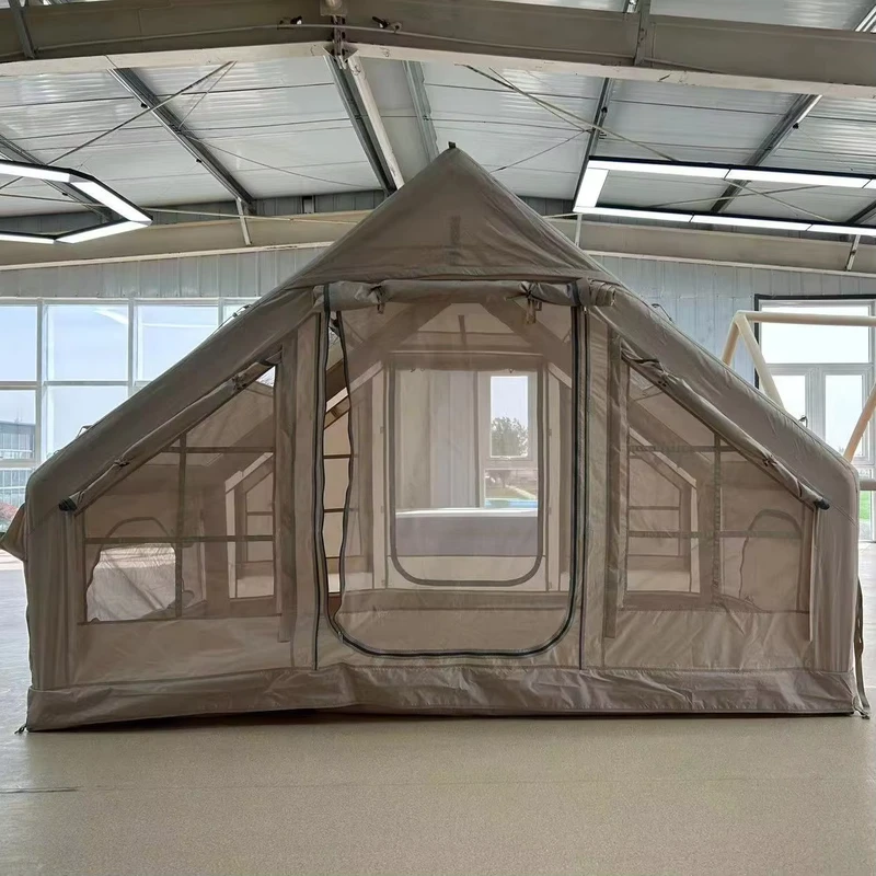 Tenda de Casamento e Piquenique Grande à Prova de Água Tenda Familiar Inflável para Camping ao Ar Livre