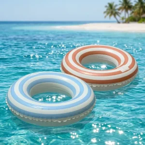 Leakproof Inflatable Swim Ring Practical Swimming Rings for Adults Holiday Outdoor Swimming Use