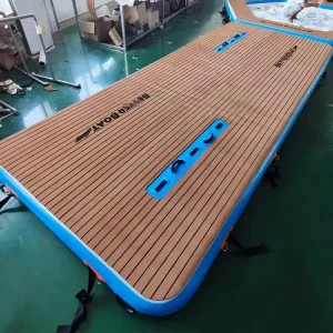 Leisure Inflatable Water Play Dock Floating Island for Family