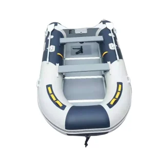 Dinghy Inflable de Aluminio Rib PVC de 260 cm para Motor Fuera de Borda para Actividades al Aire Libre
