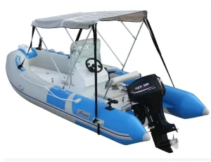 Lightweight Eco Friendly Inflatable Boat for Fishing Surfing Camping Portable PVC Dinghy Oars Pump CE Certified 3 Person