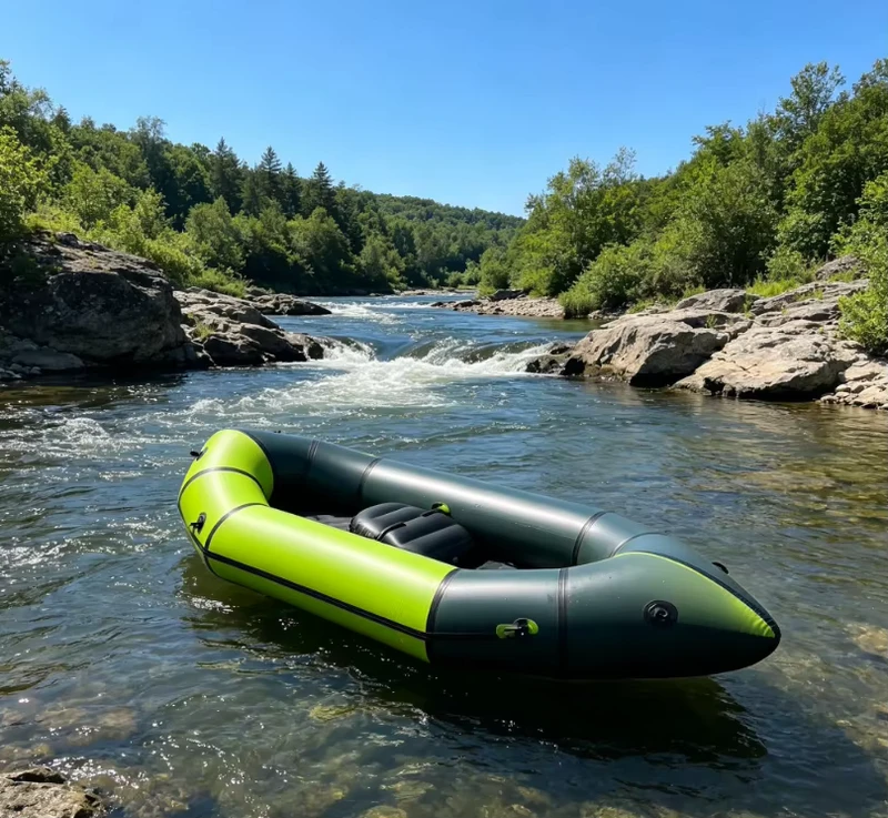 Rafting Gonfiabile Leggero per Esplorazione Fluviale in TPU