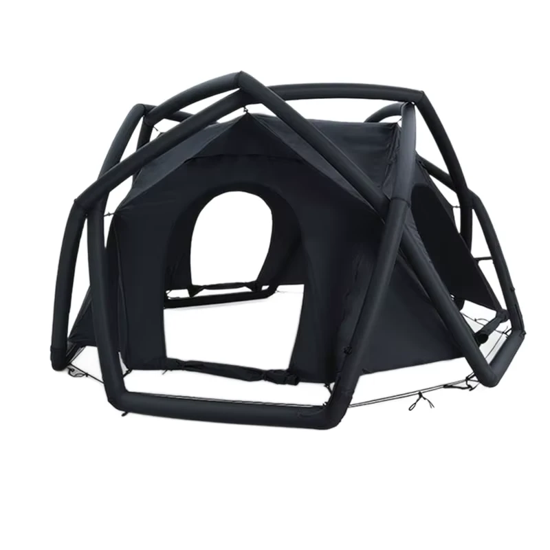 Lightweight Spherical Inflatable Tent Outdoor 2-3 Person Double Layer Rainproof Camping Family Tent