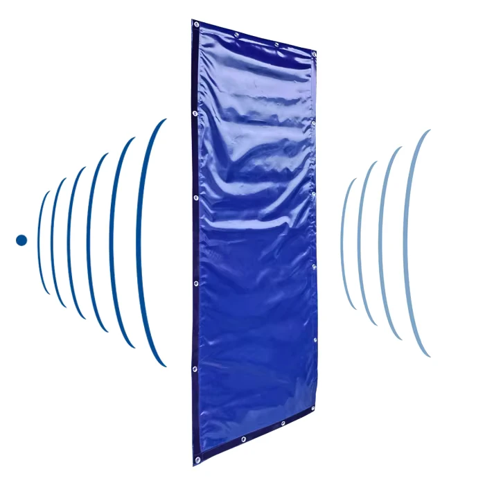 Cobertor de absorção de som retardante de chama Litong, múltiplas cores