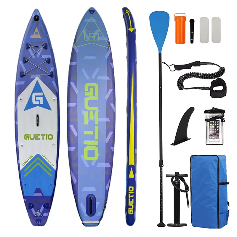 SUP Cruise Paddle Board gonfiabile GUETIO da 12'6" (3,81 m) Stand up Paddle Board