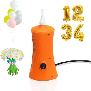 Long Balloon Electric Pump Inflator Birthday Party Celebration Decoration Twisty Animal Balloons Home Portable Blower Machine