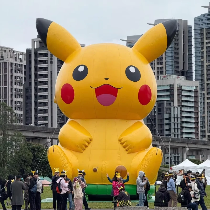 Mascote Pikachu Adorável - Modelos Infláveis Personalizados para Publicidade