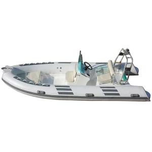 Yacht Boat Inflatable Fiberglass Rigid Hull 15,7 FT 4,8 m RIB 480 Mewah