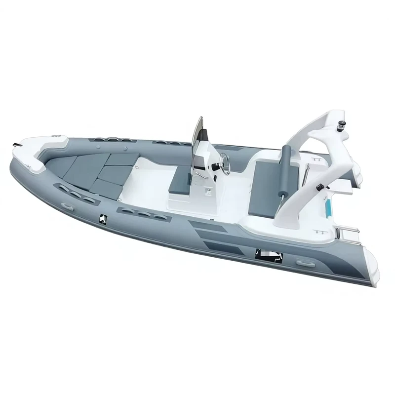 Luxury 6m Orca Hypalon RIB Boat Cabin Cruiser Rigid Inflatable Sport RIB Fishing Yacht Boat