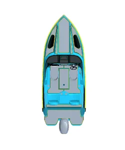 Luxury Aluminum Stable Light Weight Fishing Boat