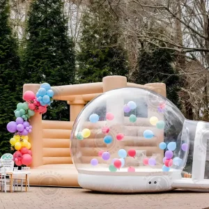 Luxe Opblaasbare Bubble House Transparante Koepel Glamping Tent voor Buitengebruik