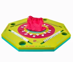 Luxury Modern Foldable Floating Mahjong Mat Three Layer Tear Resistant EVA Material Customizable Pool Entertainment Bag