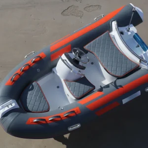 Luxury Sport Yacht 330 Orca Tube Fiberglass Hull Inflatable RIB Boat with Deck
