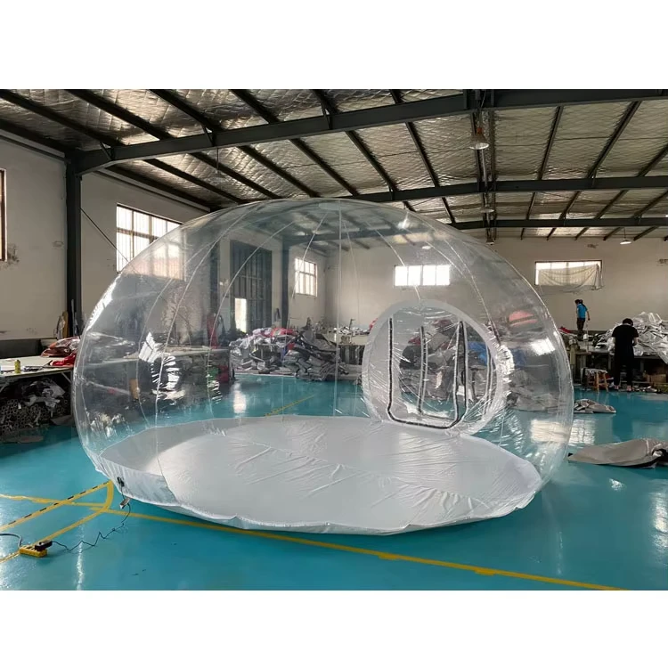 Tenda gonfiabile trasparente di lusso in PVC Bubble Lodge 16 piedi, impermeabile, tende per matrimoni e feste in tutte le stagioni
