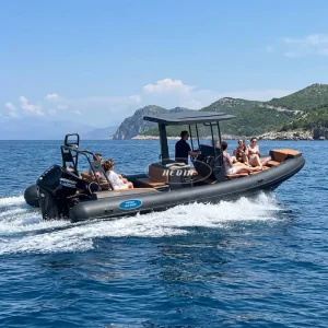 Luxury Yacht Sport 25ft RHIB 760 Aluminum RIB Hypalon Sightseeling Tourism Inflatable Boats