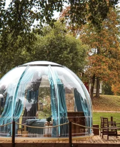 Luxury indian big outdoor christmas party event tents for sale transparent inflatable igloo dome gazebo tent foldable room