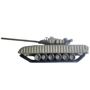 MANLIAN Camouflage aufblasbarer Trainingspanzer 72-Zoll Dummy-Zielsimulator Blower wasserdichtes Oxford-Gewebe, anpassbare Farbe