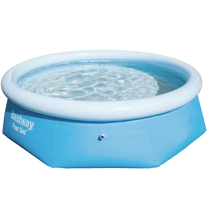 MART Melhor Forma de Piscina Inflável para Jogos Aquáticos ao Ar Livre, Piscina de Montagem Rápida e Durável