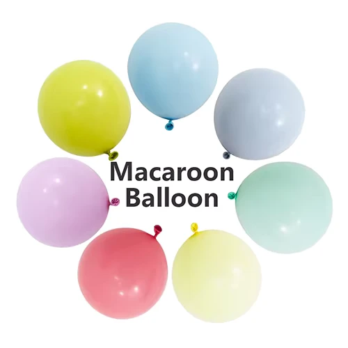 Macaroon Latex Balloons 5/10/12/18/36 Inch Macaroon Balloons in Bulk for Weddings Birthdays Party Decorations