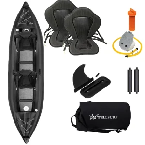 Made in China 0.9mm PVC Inflatable Fishing Kayak 360