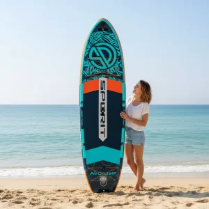 Manufacture Customized Stand up Paddle Board 35” Ultra Wide Beginner Friendly Inflatable sup with Excellent Accessories
