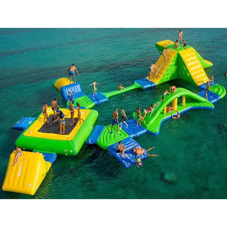 Fabricar Obstáculos Infláveis Flutuantes sobre a Água Parque Aquático Inflável
