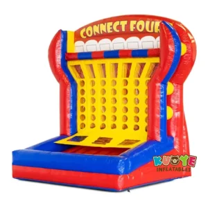 Manufacturer Direct Commercial Carnival Inflatable Game Connect Four Challenge for Parties and Team Building