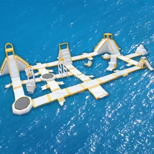 Manufacturer Inflatable Water Floating Obstacle Park Adventure Inflatable Water Fun Park Water Games Sale
