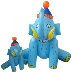 Fabricante de nuevos juguetes inflables de elefante de PVC para niños