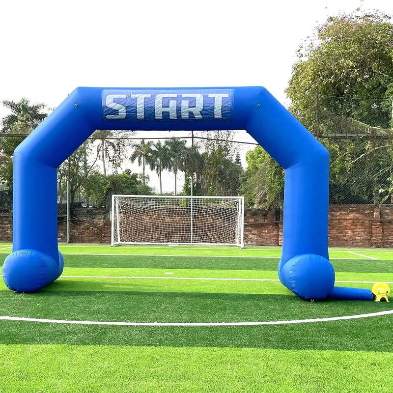 Manufacturer Supply Advertising Inflatable Race Arch Inflatable Start Finish Line Archway