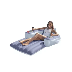 निर्माताओं का वयस्क inflatable इलेक्ट्रिक सीट पानी तैराकी खिलौना नाव लाउंजर फ्लोटिंग राफ्ट