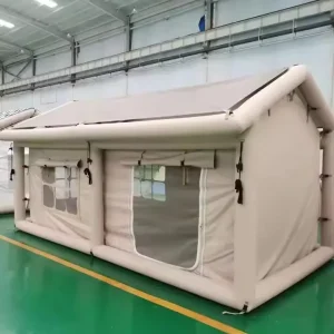 Manufacturer’s Portable Inflatable House Air Tent Large Family UV-Resistant Waterproof Camping Tent with Insect Repellent