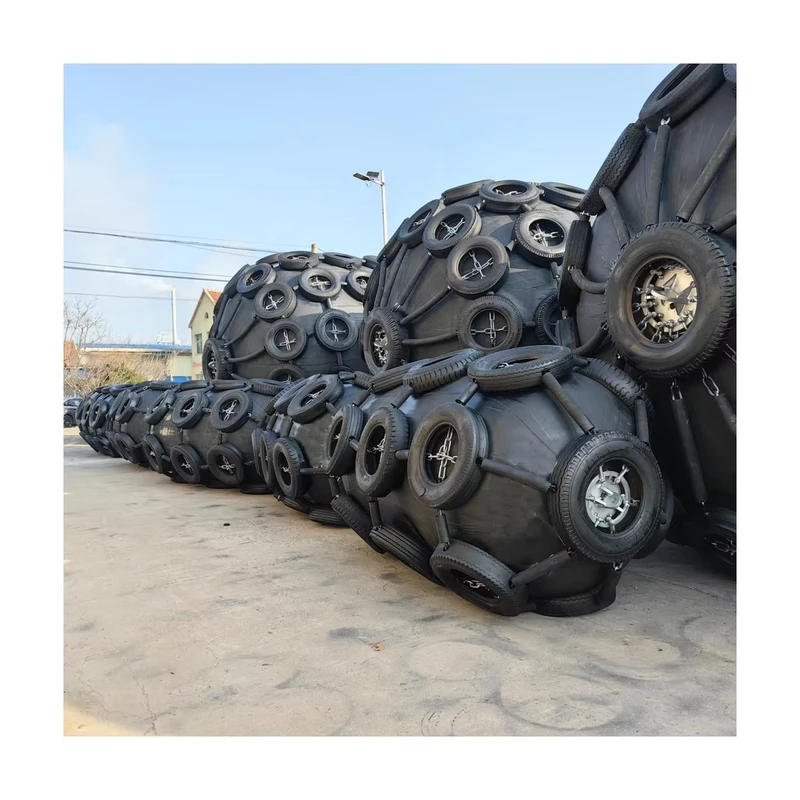 Defensas de goma inflables tipo Yokohama flotantes marinas