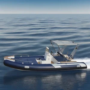 Marine Sport Tender Yacht RIB600 Luxury 6m Rib Boat With Center Console For Outdoor Diving 600