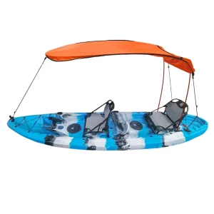 Marine Sunshade Inflatable Boat Kayak Air Cushion Tent Oxford Cloth 140x64cm