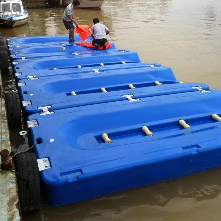 Élévateur de jet ski rotomoulé en HDPE à prix compétitif, flotteur durable pour quai